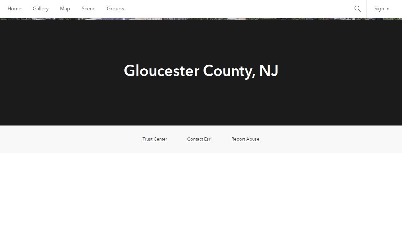 Washington Township neighbors parcel research through the Gloucester County GIS viewer